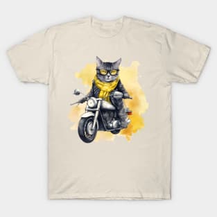 Cool Cat Rider T-Shirt